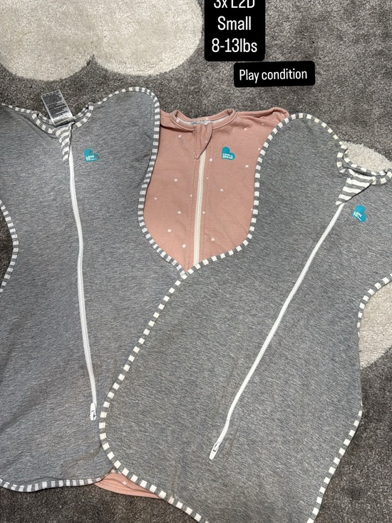 Love to dream Other - Love To Dream Swaddle Lot - Gray & pink